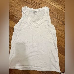 Madewell white tank top